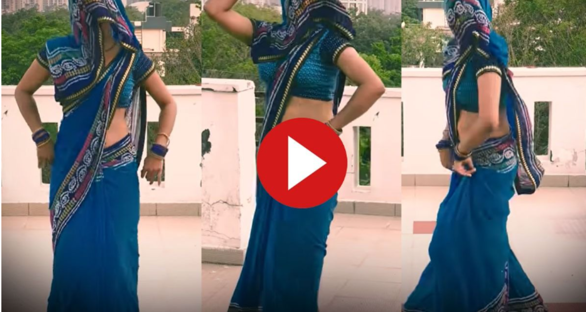 The new bride shook the internet with amazing dance on the terrace, would not have seen such a blast on Haryanvi songs