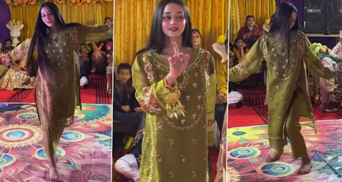 Pakistani girl did amazing dance on Lata Mangeshkar's song