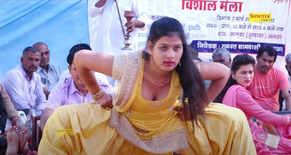 Haryanvi dancer's sizzling dance video on the song "Rukka Pad Gaya Saare Gaam Mein" went viral