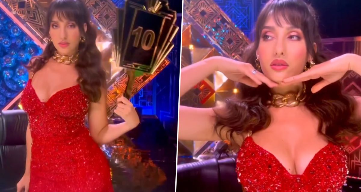 Injured due to bold look of Bollywood's glamorous and bold actress Nora Fatehi