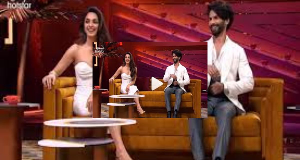 Bollywood star Shahid Kapoor and actress Kiara Advani seen together