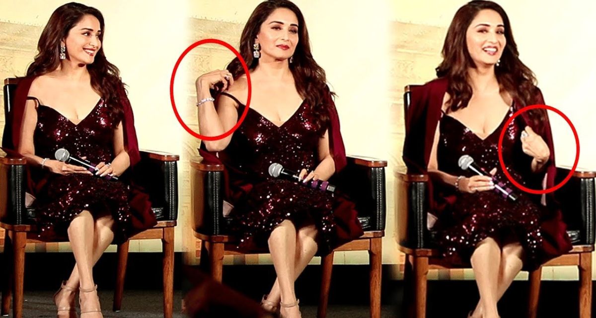 Madhuri Dixit, who turned 54, wore a bold dress