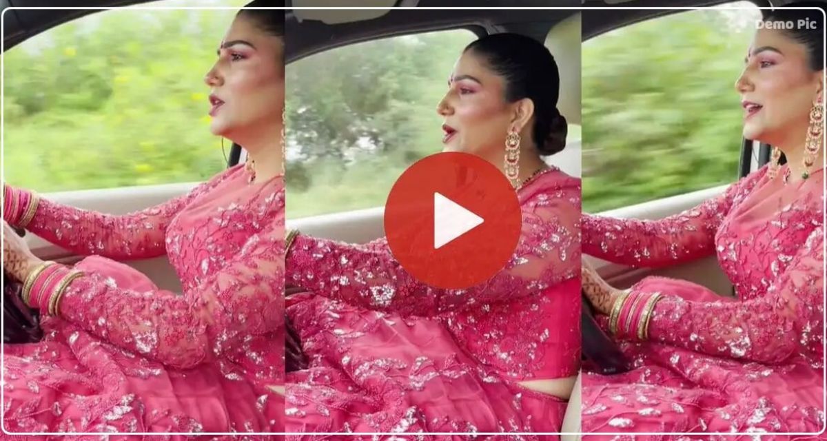 Sapna Chaudhary's video while driving created a ruckus on the internet